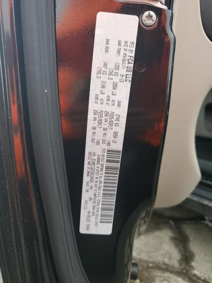 2016 Chrysler Town & Country VIN 2C4RC1GG7GR104301 Copart auction photo, front end damage thumbnail 14