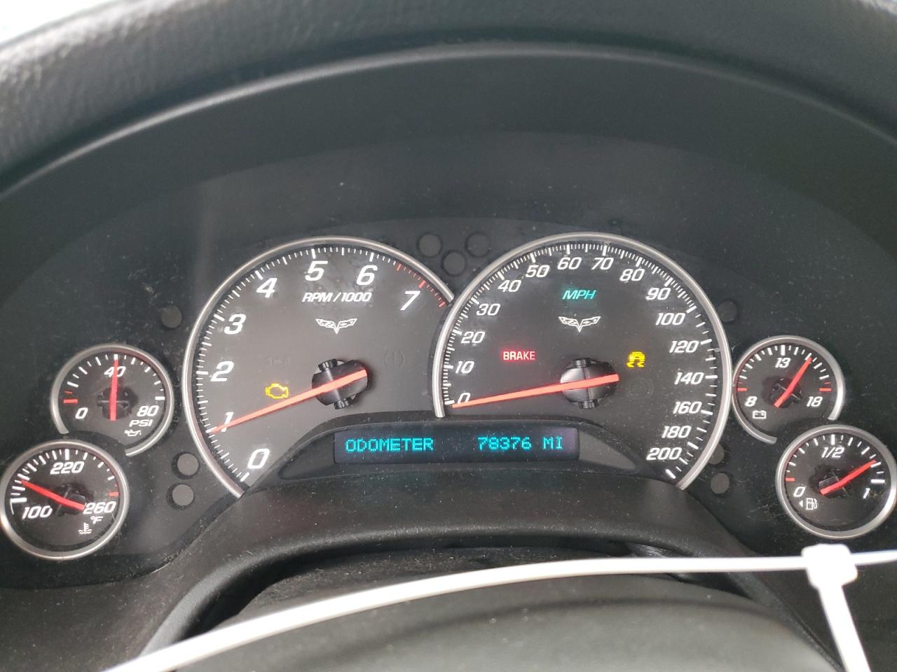 2009 Chevrolet Corvette VIN 1G1YY26W095107173 Copart auction photo, rear end / front end damage thumbnail 9
