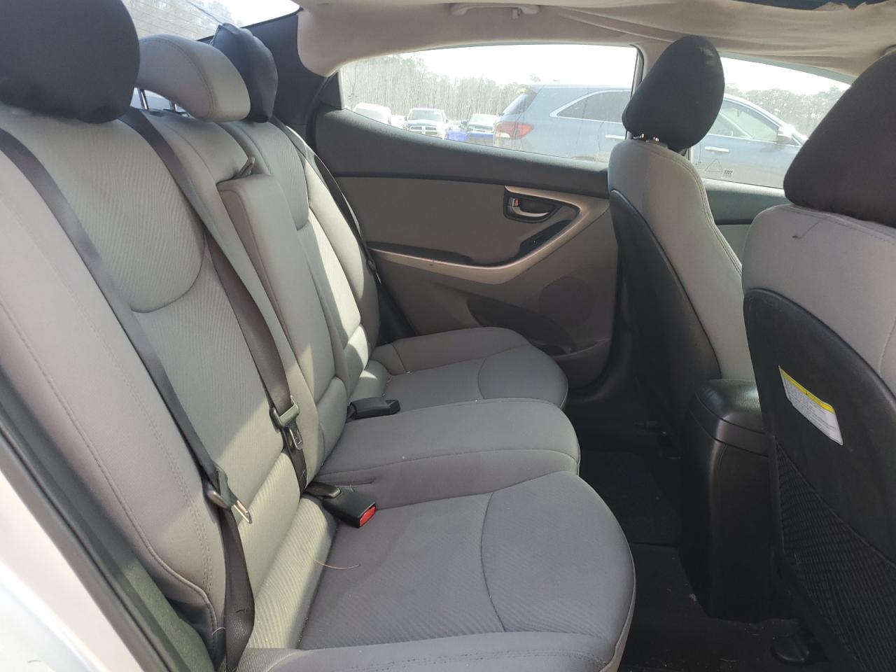 2013 Hyundai Elantra VIN 5NPDH4AE6DH395600 Copart auction photo, side / front end damage thumbnail 10