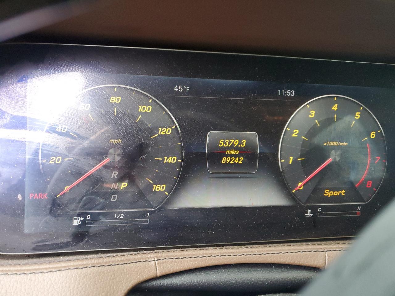 2018 Mercedes-Benz S-klasse VIN WDDUG8GB1JA356526 Copart auction photo, vandalism damage thumbnail 9