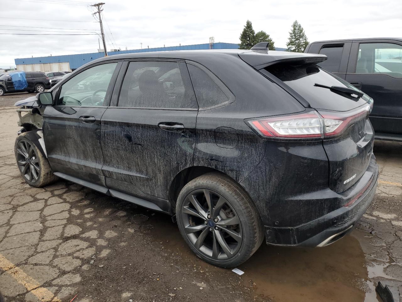 2016 Ford Edge VIN 2FMPK4AP0GBC30671 Copart auction photo, front end damage thumbnail 2