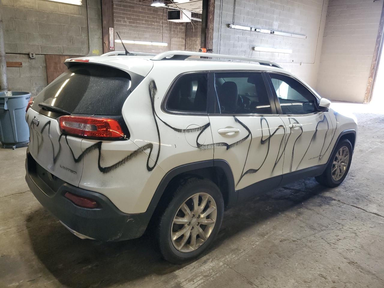 2015 Jeep Grand Cherokee VIN 1C4PJMDS4FW550788 Copart auction photo, vandalism damage thumbnail 3