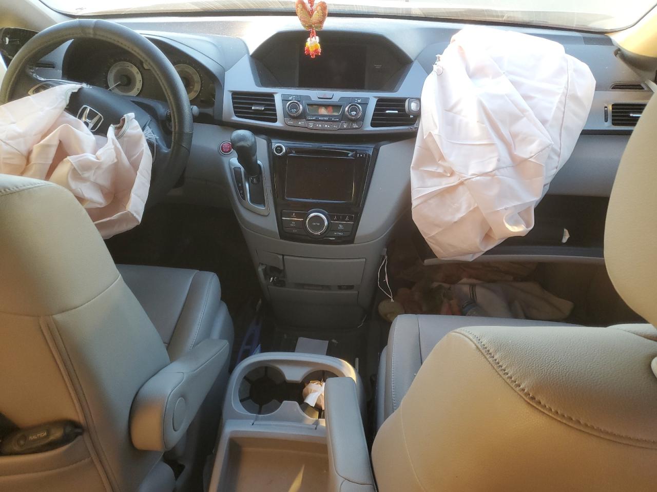 2014 Honda Odyssey VIN 5FNRL5H69EB030272 Copart auction photo, all over damage thumbnail 8