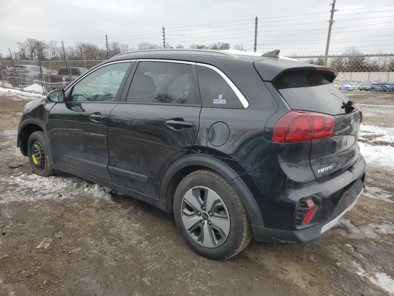 2020 KIA Niro VIN KNDCB3LC5L5363125 Copart auction photo, front end / side damage thumbnail 2
