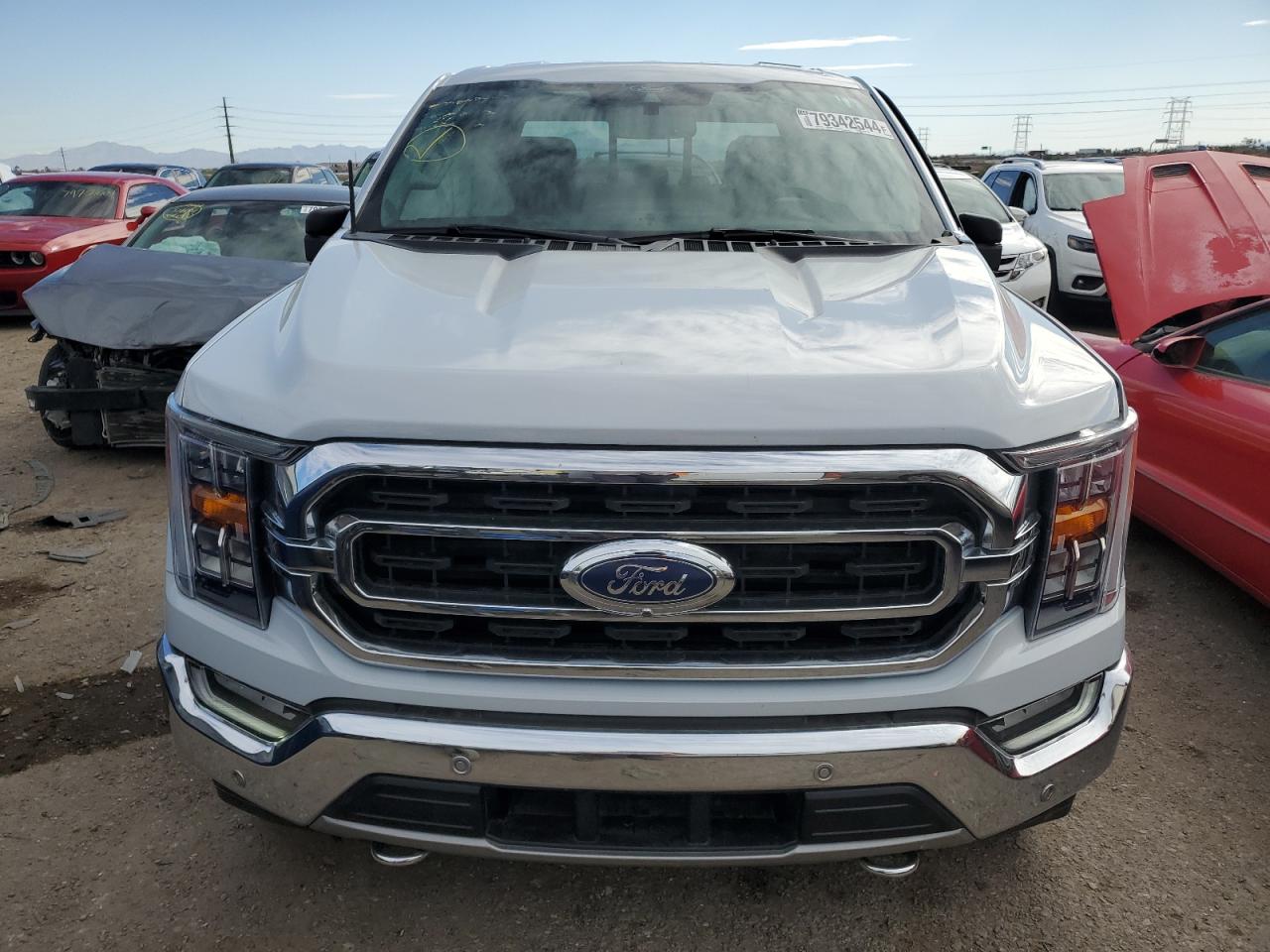 2021 Ford F-150 VIN 1FTFW1E89MKD87543 Copart auction photo, front end / side damage thumbnail 5