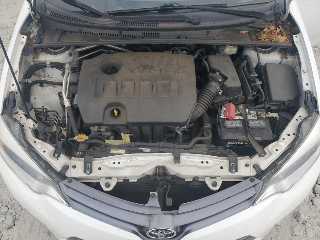 2015 Toyota Corolla VIN 2T1BURHE9FC312799 Copart auction photo, rear end / undercarriage damage thumbnail 11