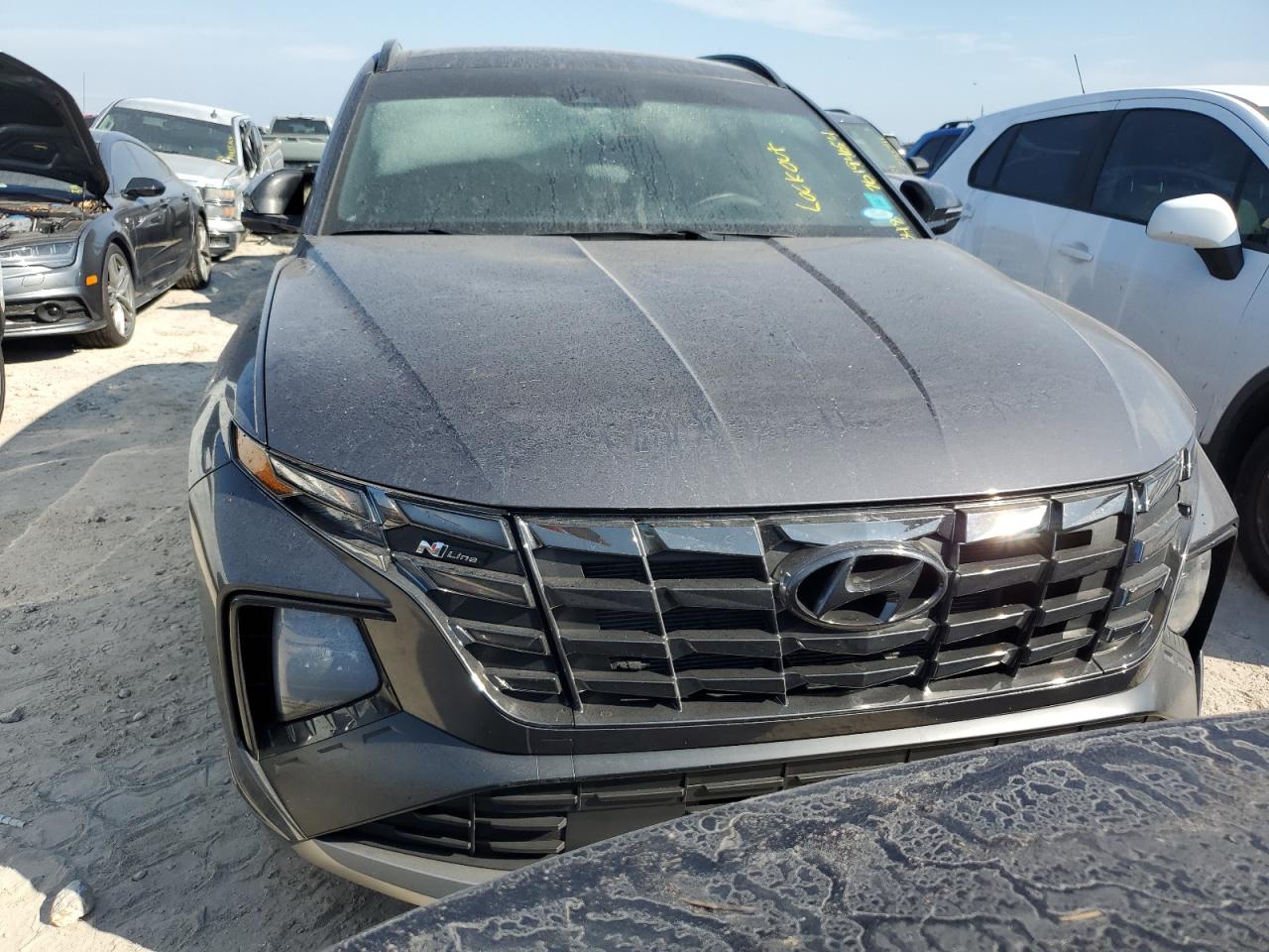 2023 Hyundai Tucson VIN KM8JF3AE4PU174781 Copart auction photo, water/flood damage thumbnail 5