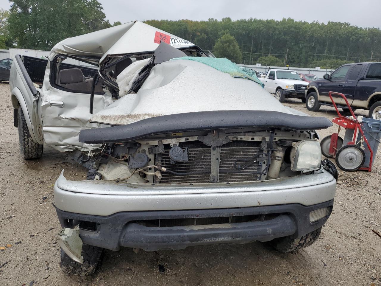 2001 Toyota Tacoma VIN 5TEHN72N61Z804181 Copart auction photo, rollover damage thumbnail 5