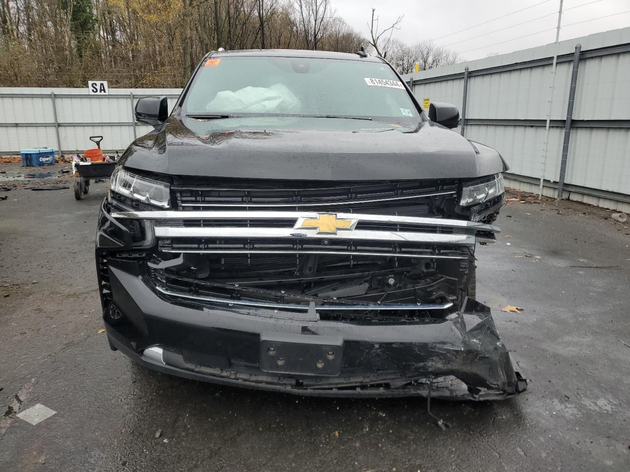 2022 Chevrolet Tahoe VIN 1GNSKNKD4NR327818 Copart auction photo, front end damage thumbnail 5