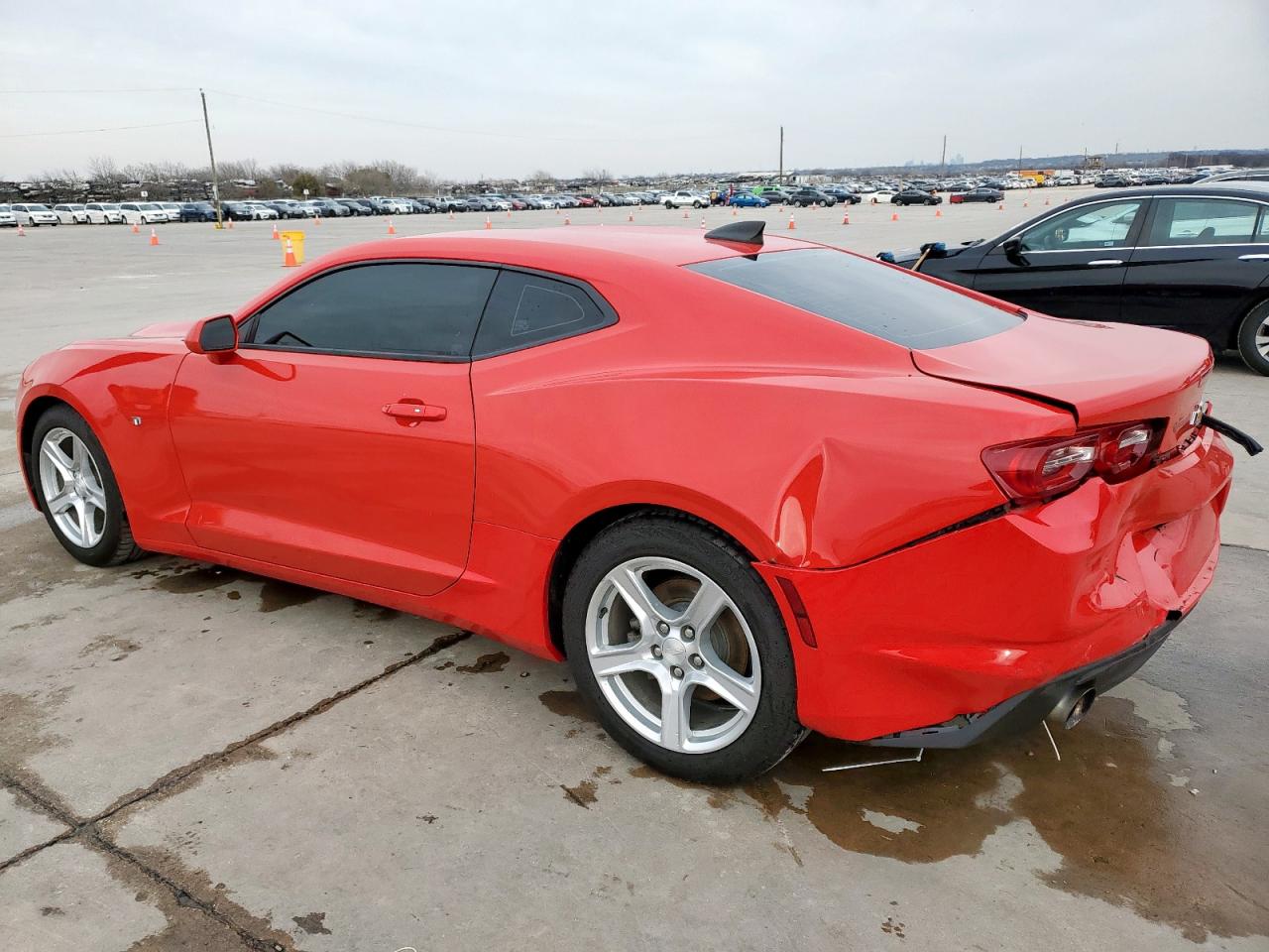 2021 Chevrolet Camaro VIN 1G1FB1RS3M0103815 Copart auction photo, rear end damage thumbnail 2