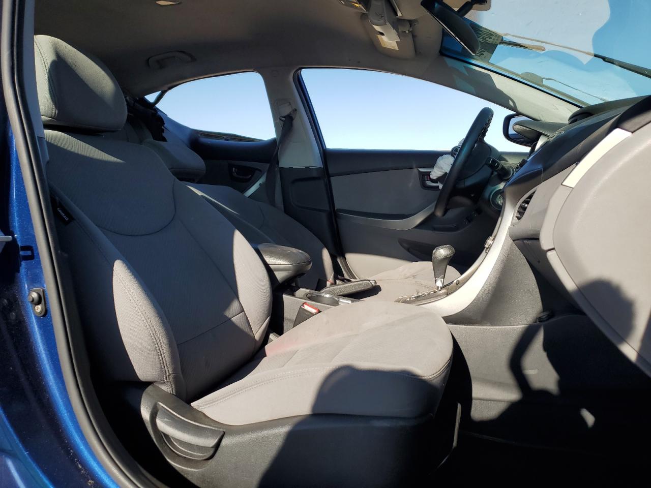 2013 Hyundai Elantra VIN KMHDH4AE4DU733514 Copart auction photo, all over damage thumbnail 7