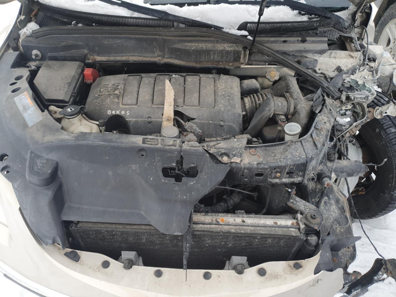 2011 Buick Enclave VIN 5GAKRBED2BJ251106 Copart auction photo, front end / side damage thumbnail 13