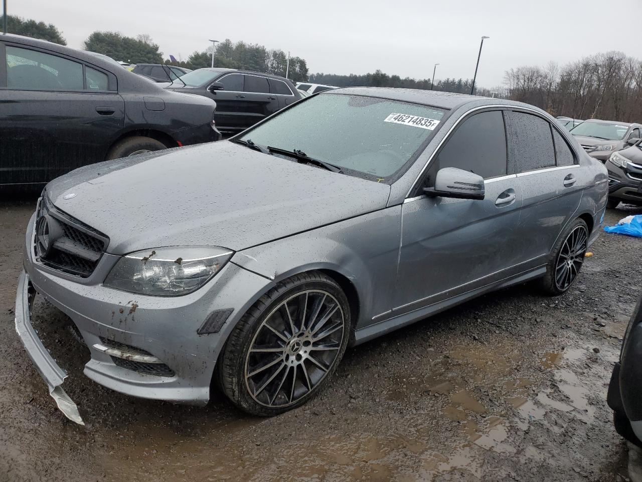 2011 Mercedes-Benz C-klasse VIN WDDGF8BB0BR187190
