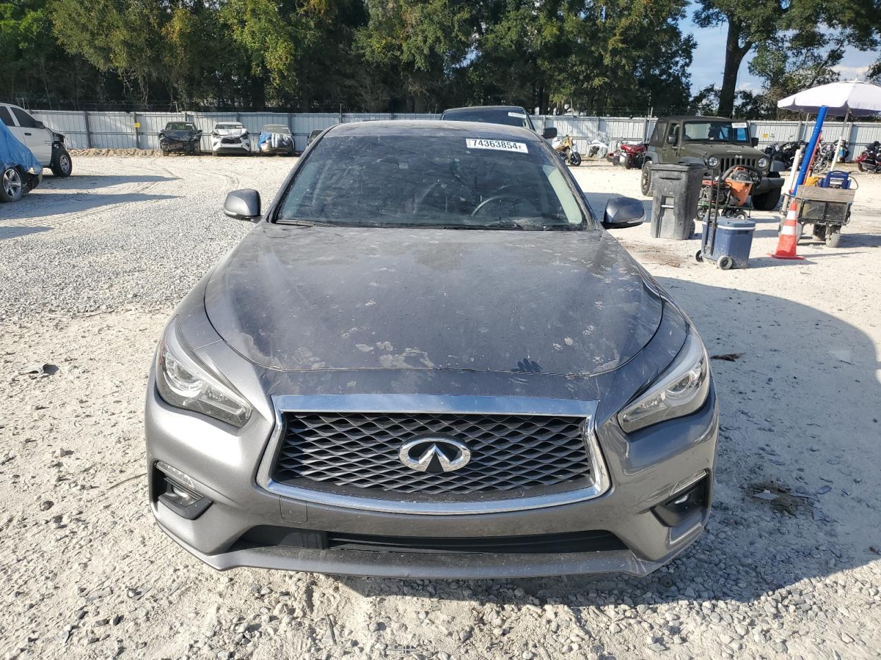 2021 Infiniti Q50 VIN JN1EV7BR3MM750022 Copart auction photo, minor dent/scratches damage thumbnail 5