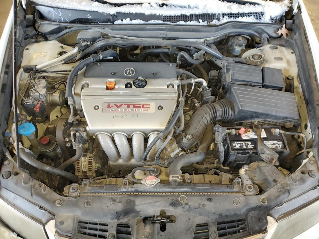 2006 Acura TSX VIN JH4CL969X6C008921 Copart auction photo, front end damage thumbnail 11