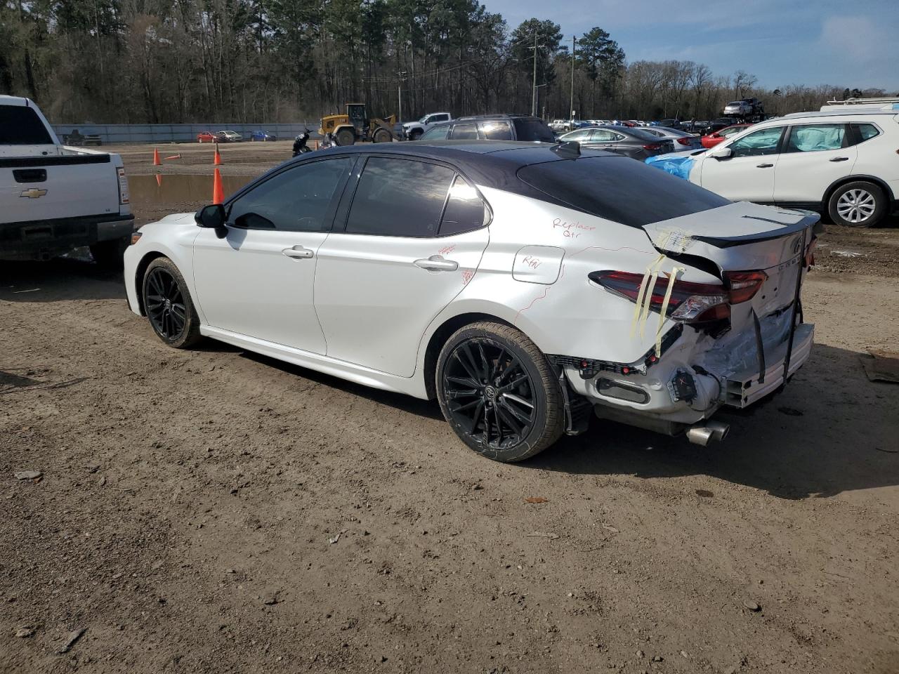 2023 Toyota Camry VIN 4T1K61AK4PU114708 Copart auction photo, rear end damage thumbnail 2