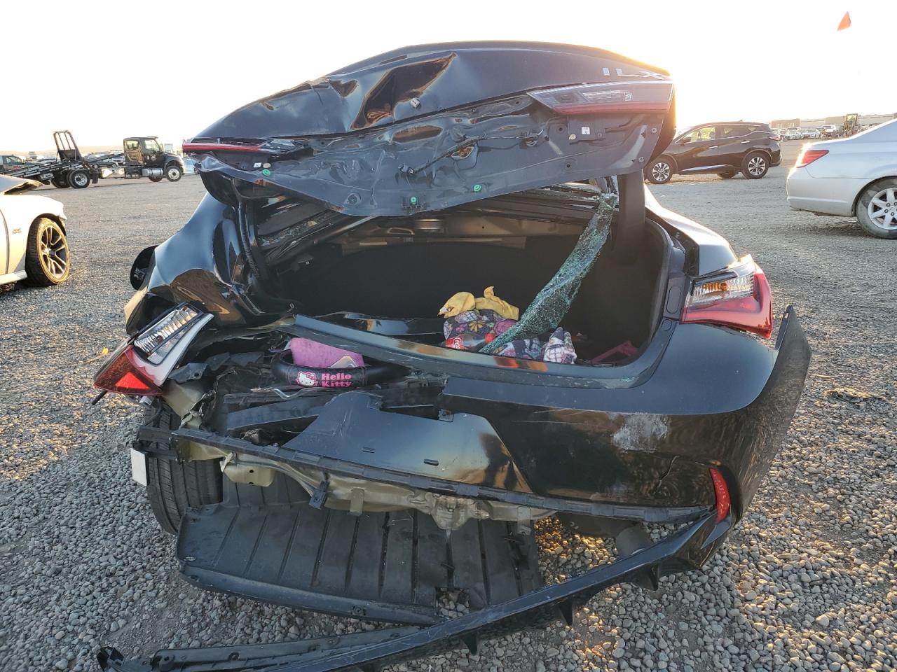 2019 Acura ILX VIN 19UDE2F82KA015710 Copart auction photo, rear end damage thumbnail 6