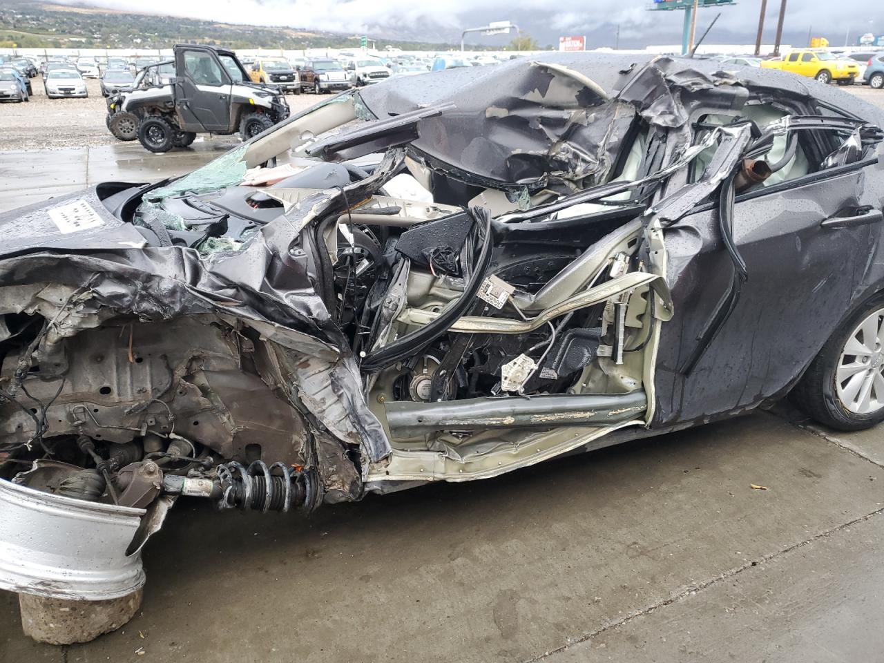 2016 Dodge Dart VIN 1C3CDFDH6GD549150 Copart auction photo, all over damage thumbnail 7