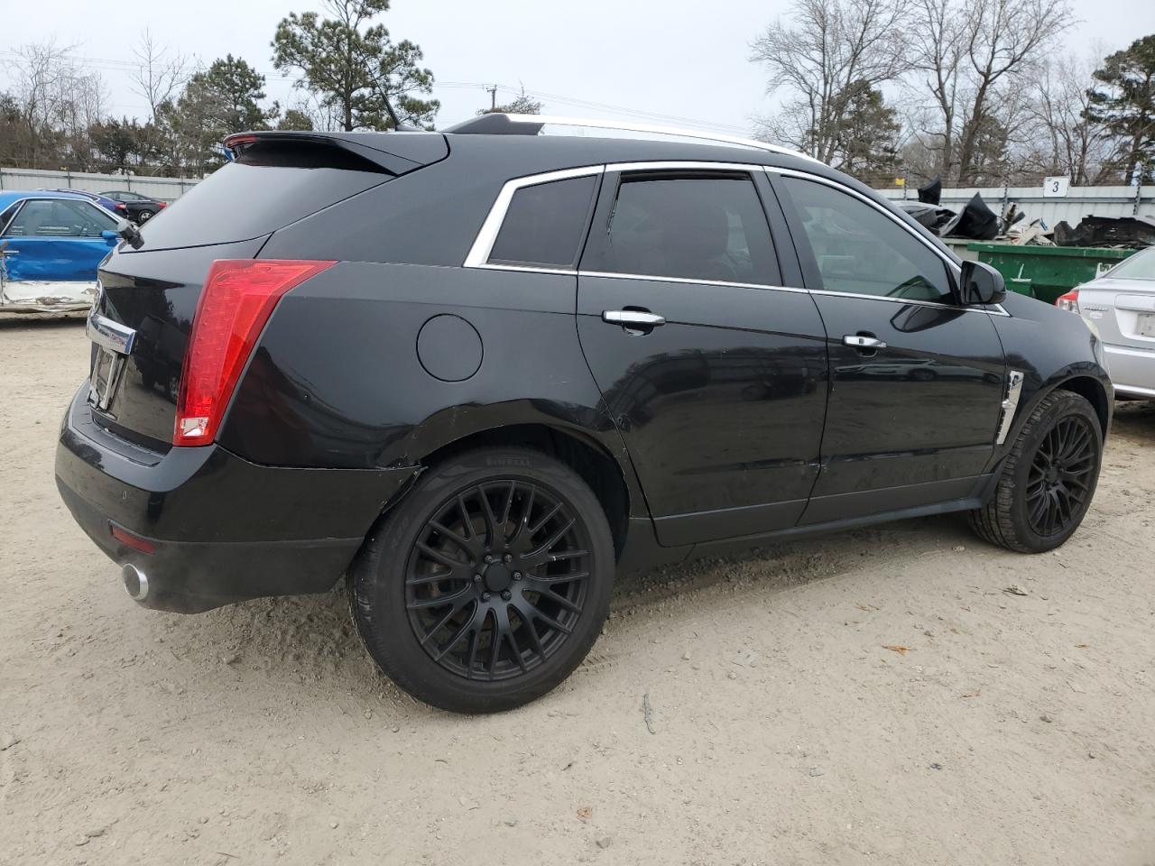2011 Cadillac SRX VIN 3GYFNFEY2BS636048 Copart auction photo, rear end / minor dent/scratches damage thumbnail 3
