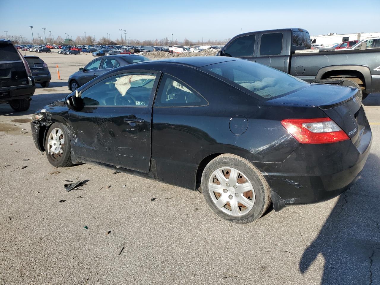 2011 Honda Civic VIN 2HGFG1B66BH518188 Copart auction photo, side damage thumbnail 2