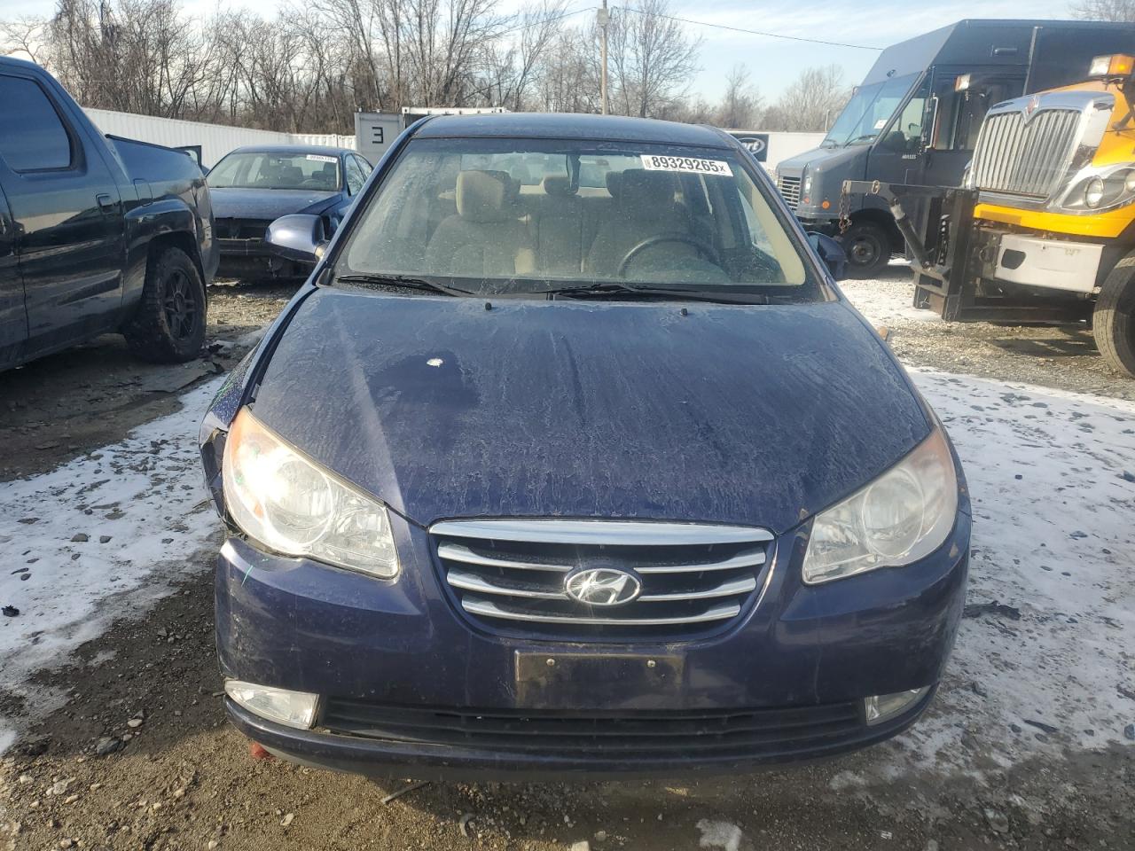 2010 Hyundai Elantra VIN KMHDU4AD3AU183737 Copart auction photo, front end / minor dent/scratches damage thumbnail 5