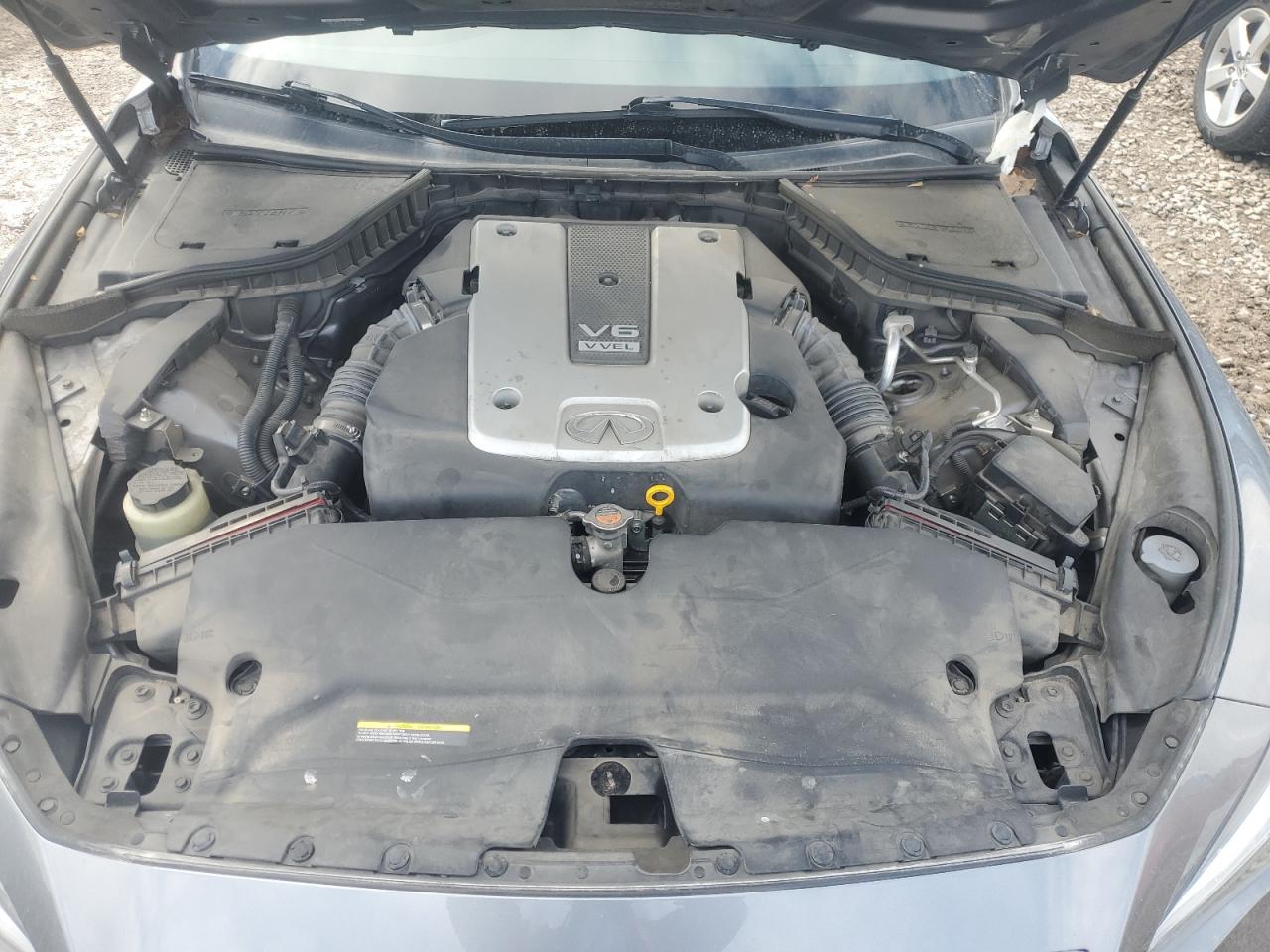 2015 Infiniti Q50 VIN JN1BV7ARXFM410762 Copart auction photo, side damage thumbnail 12