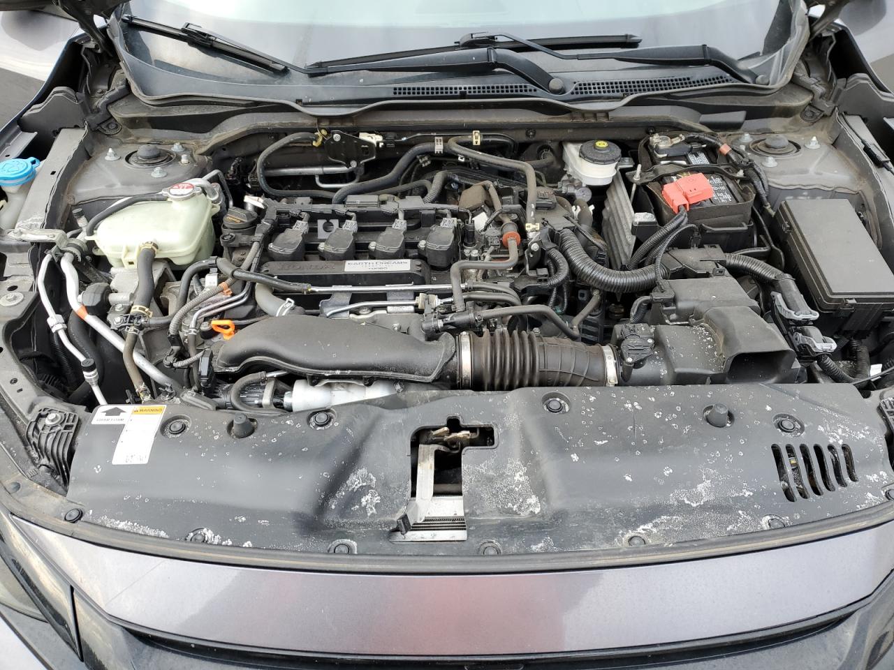 2018 Honda Civic VIN 2HGFC1E51JH710454 Copart auction photo, rear end damage thumbnail 11