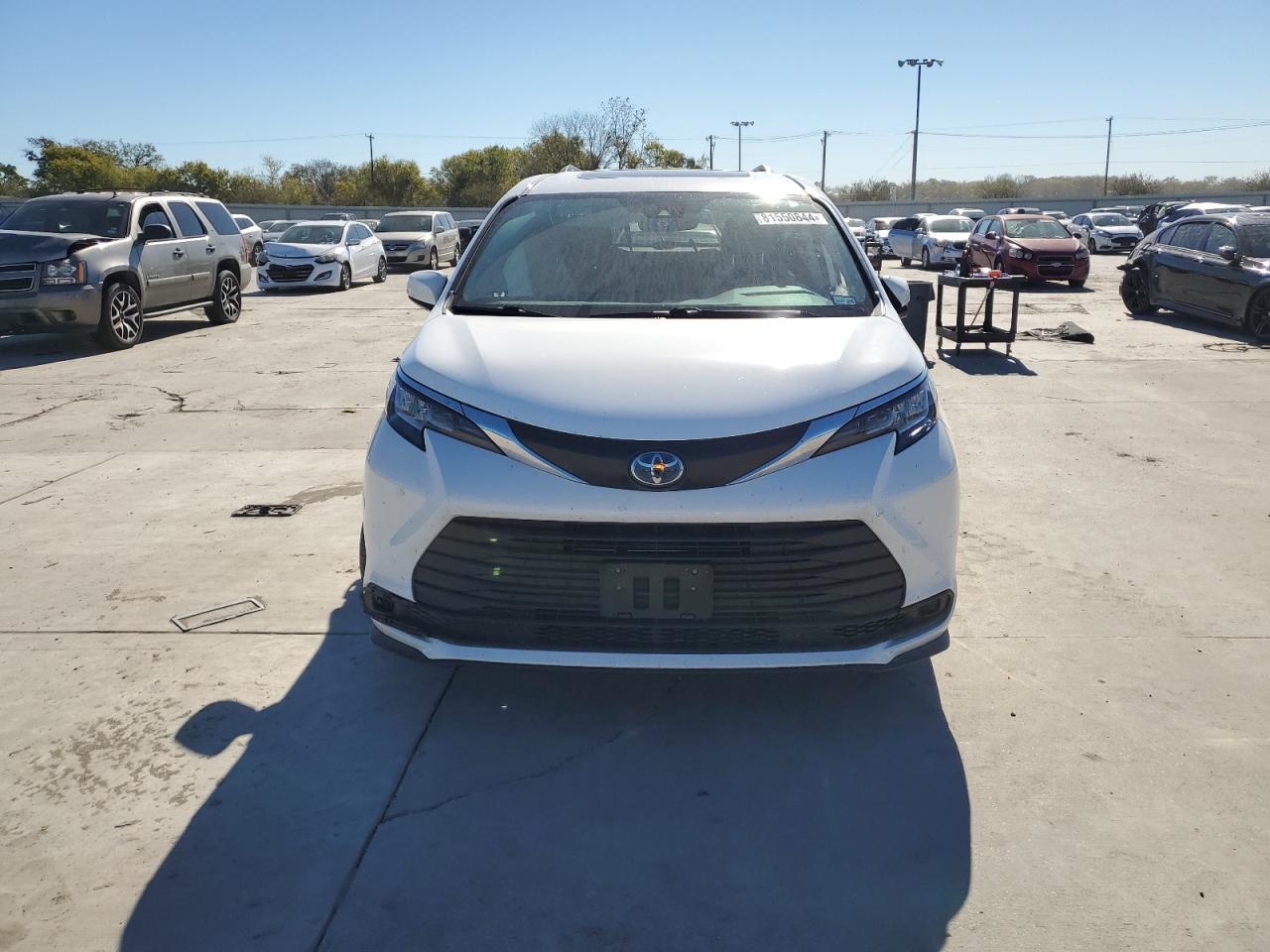 2021 Toyota Sienna VIN 5TDBRKEC7MS074063 Copart auction photo, side damage thumbnail 5