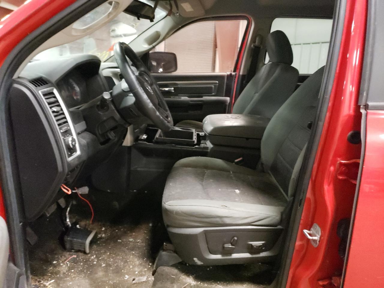 2014 RAM 1500 VIN 1C6RR6LT0ES390347 Copart auction photo, stripped damage thumbnail 7