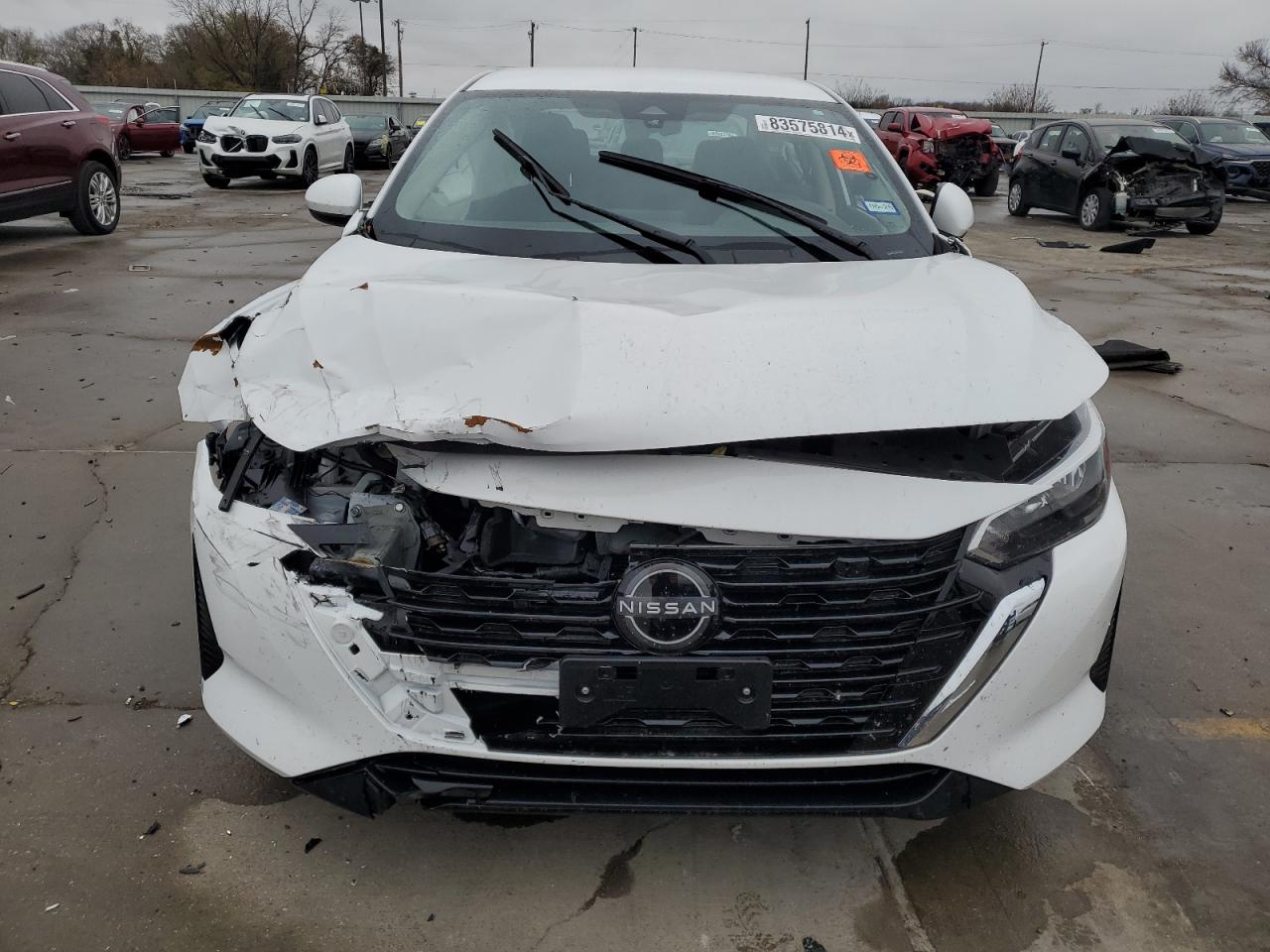 2024 Nissan Sentra VIN 3N1AB8BV7RY308939 Copart auction photo, front end damage thumbnail 5