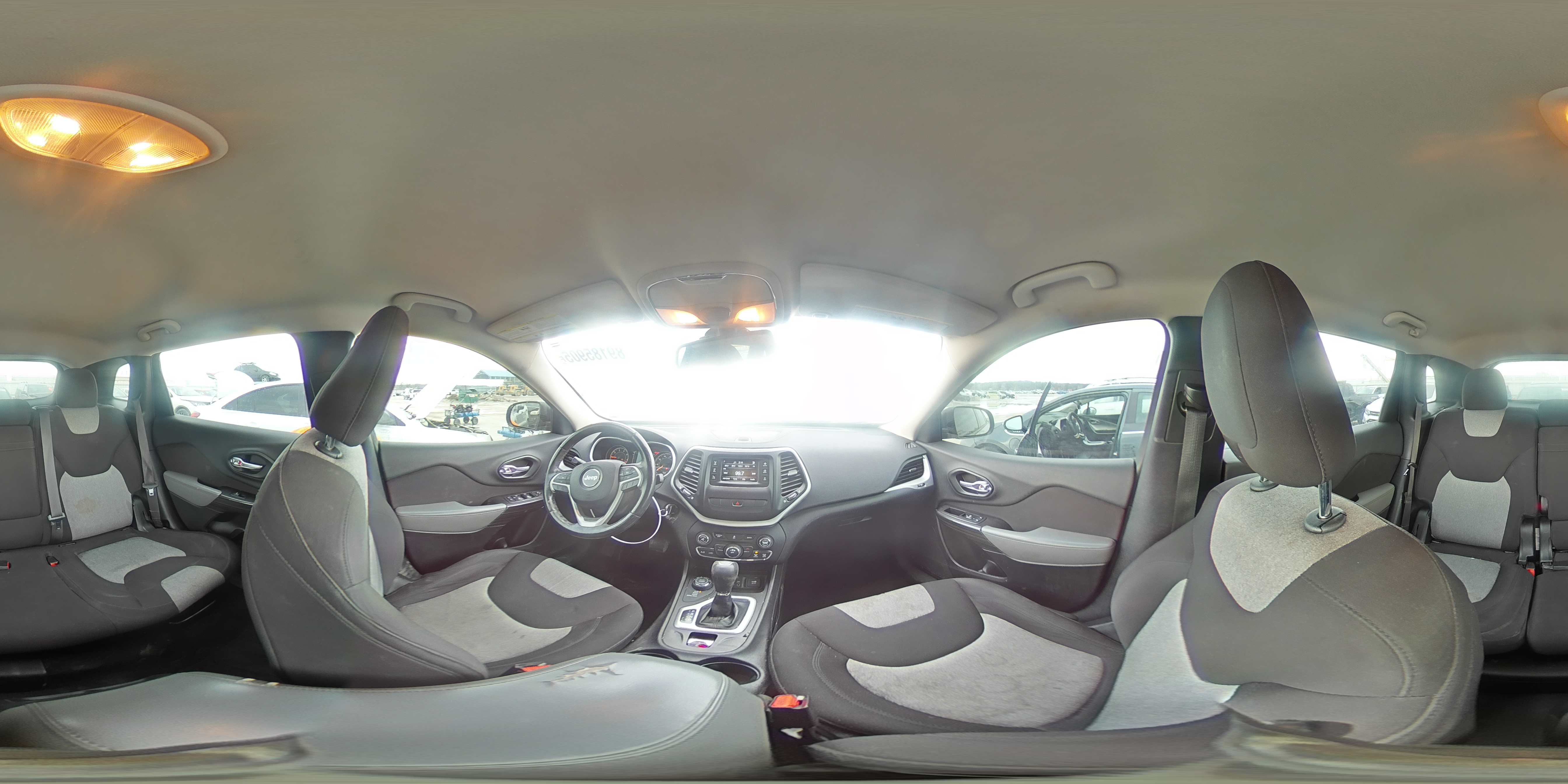 2014 Jeep Grand Cherokee VIN 1C4PJMAB1EW121482 Copart auction photo, front end damage thumbnail 14