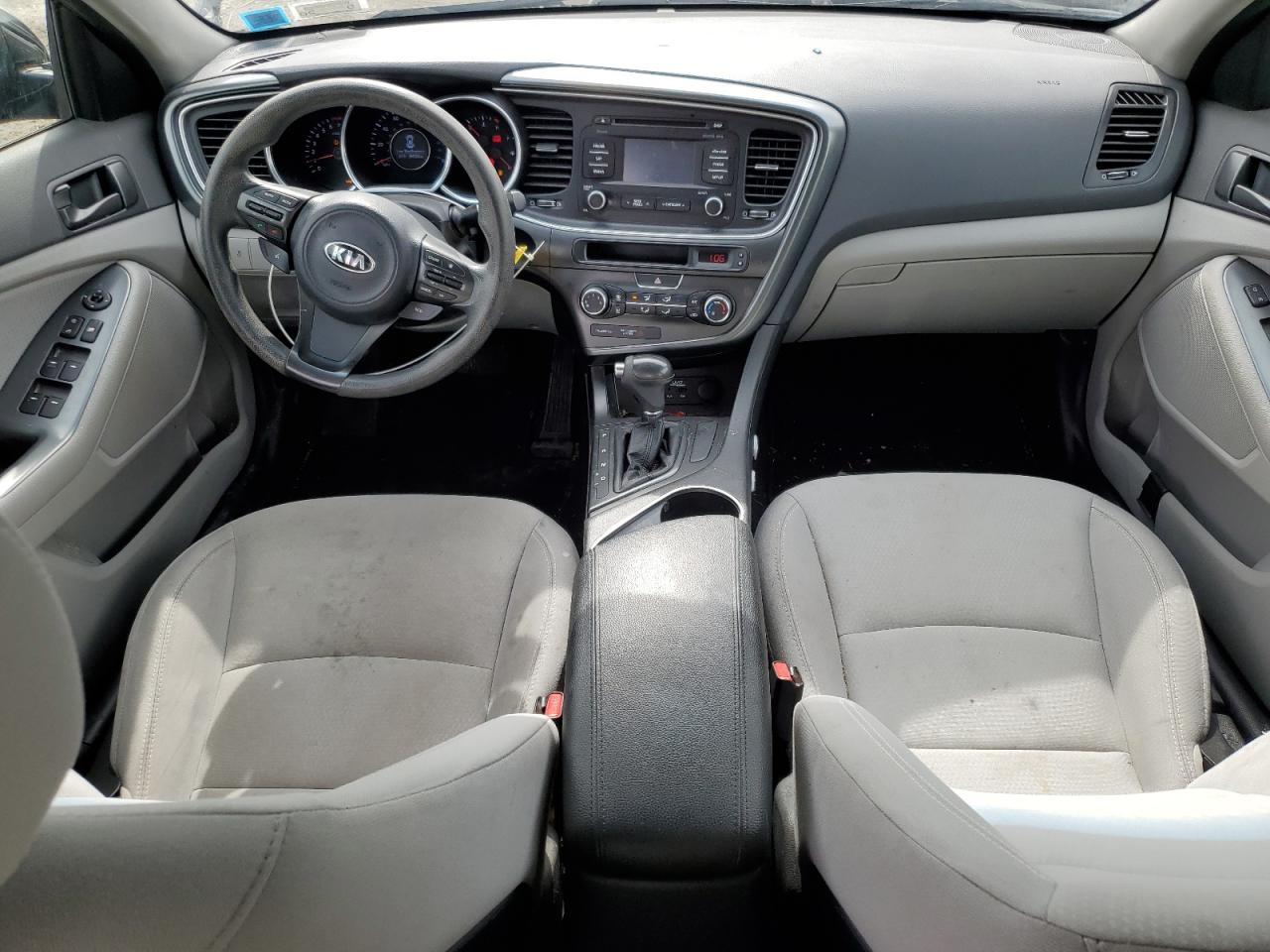 2014 KIA Optima VIN 5XXGM4A72EG341833 Copart auction photo, rear end / all over damage thumbnail 8