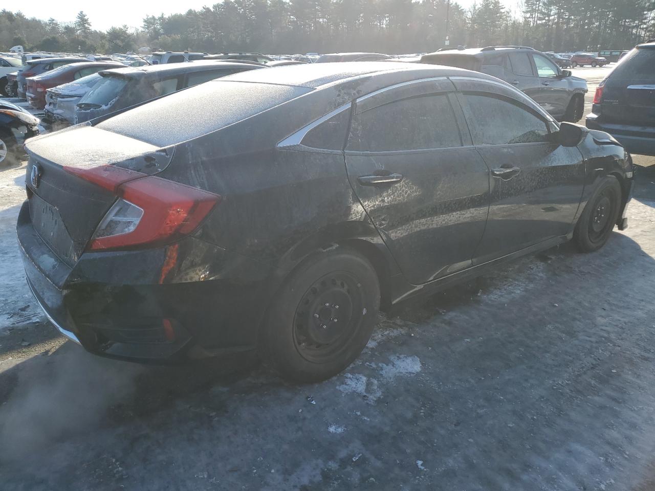 2020 Honda Civic VIN 2HGFC2F6XLH540823 Copart auction photo, front end damage thumbnail 3