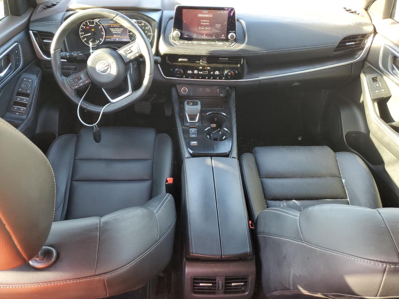 2021 Nissan Rogue VIN JN8AT3CAXMW012715 Copart auction photo, front end damage thumbnail 8