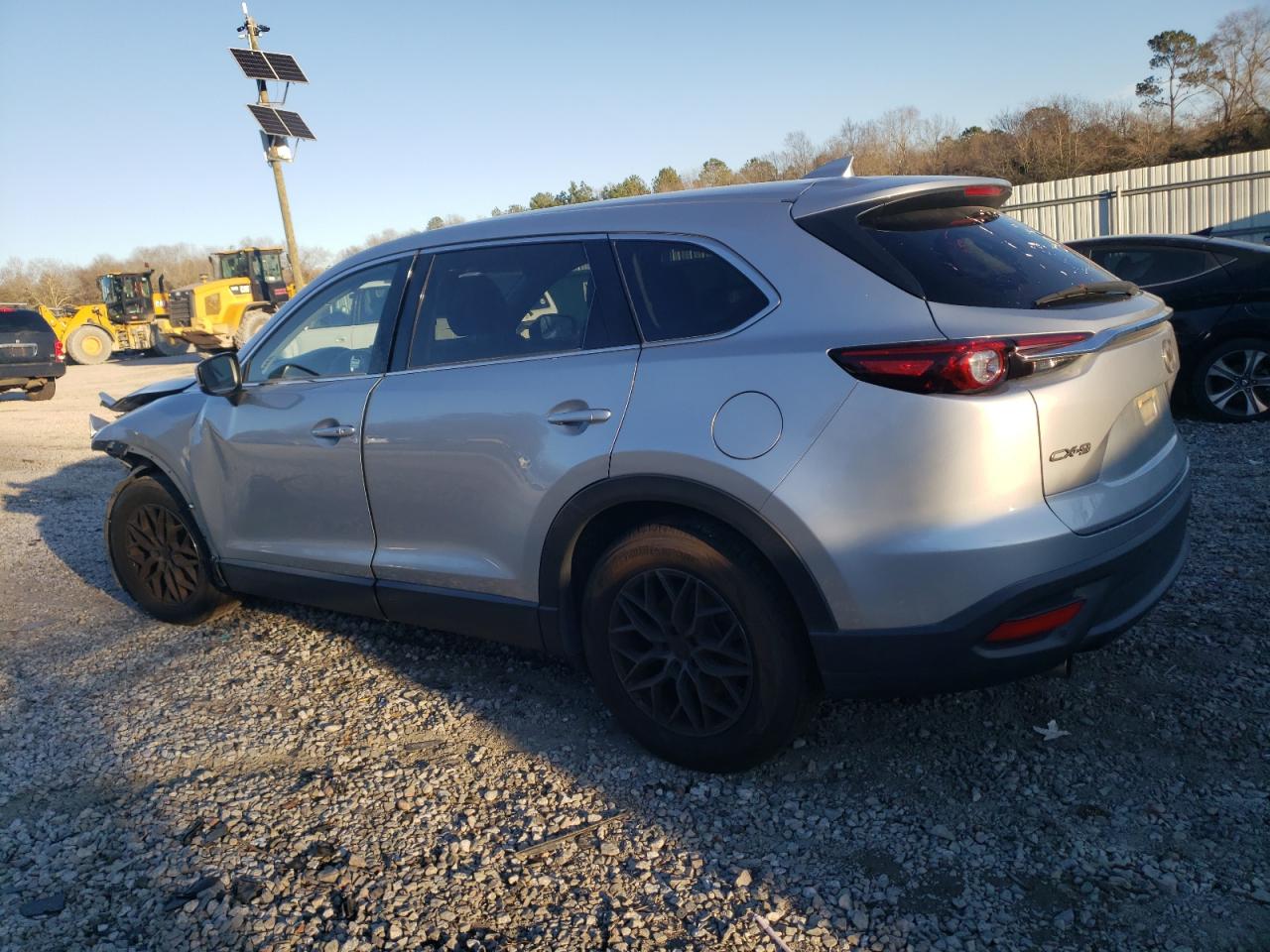 2018 Mazda CX-9 VIN JM3TCACY1J0219683 Copart auction photo, front end / side damage thumbnail 2
