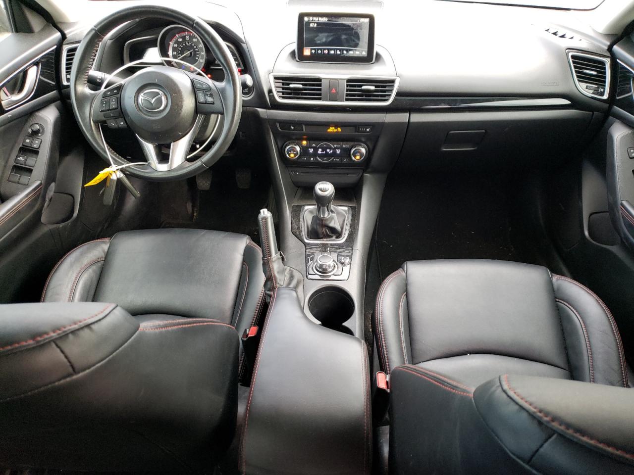 2014 Mazda 3 VIN JM1BM1M7XE1111263 Copart auction photo, front end / rear end damage thumbnail 8