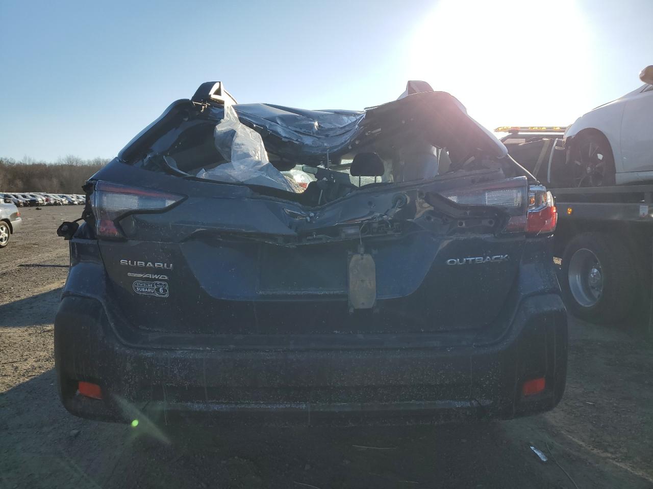 2024 Subaru Outback VIN 4S4BTADC1R3184818 Copart auction photo, rollover damage thumbnail 6