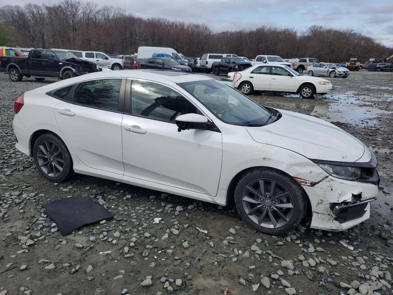 2019 Honda Civic VIN JHMFC1F3XKX006440 Copart auction photo, front end damage thumbnail 4