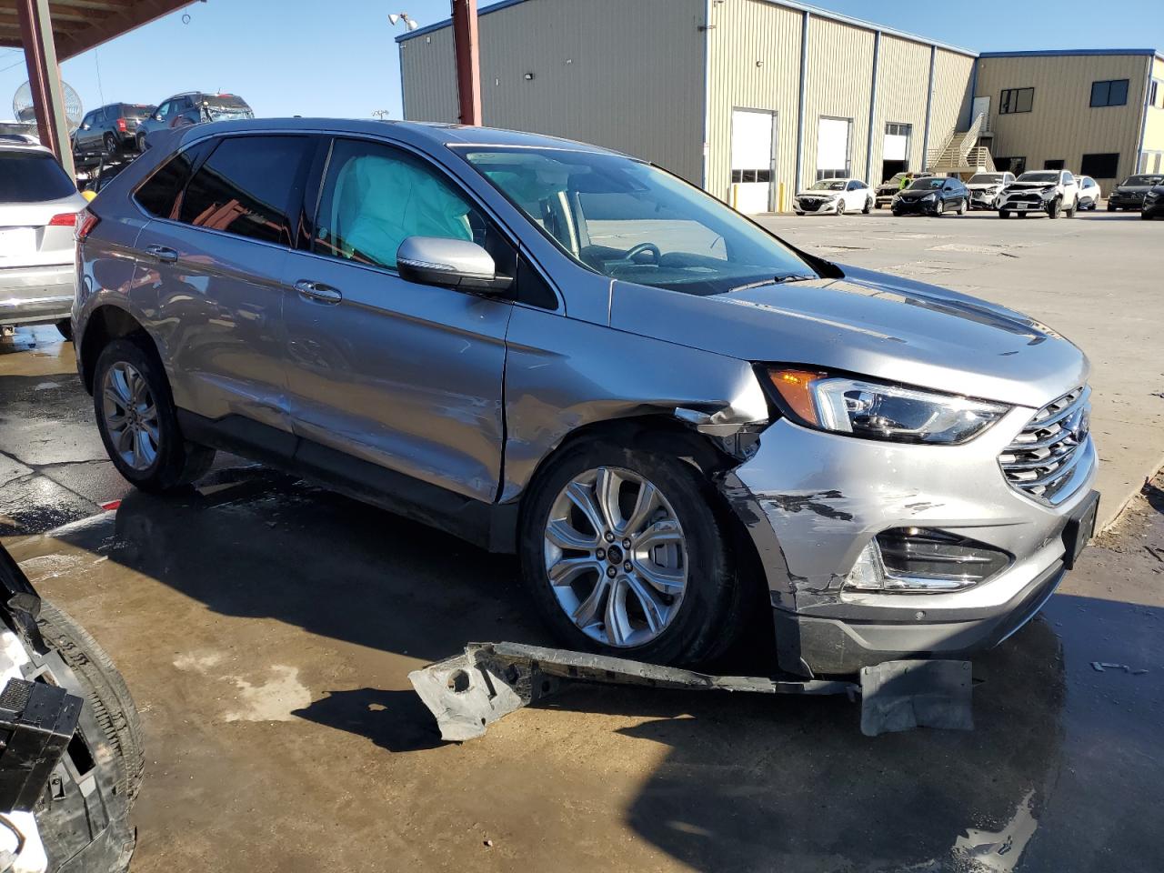 2023 Ford Edge VIN 2FMPK4K99PBA26788 Copart auction photo, all over damage thumbnail 4