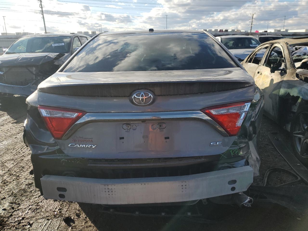 2016 Toyota Camry VIN 4T1BF1FK3GU602587 Copart auction photo, rear end damage thumbnail 6