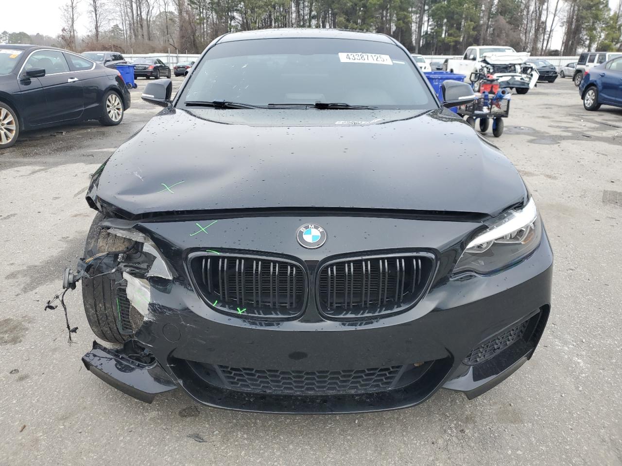 2015 BMW 2er VIN WBA1F5C56FV257079 Copart auction photo, front end damage thumbnail 5