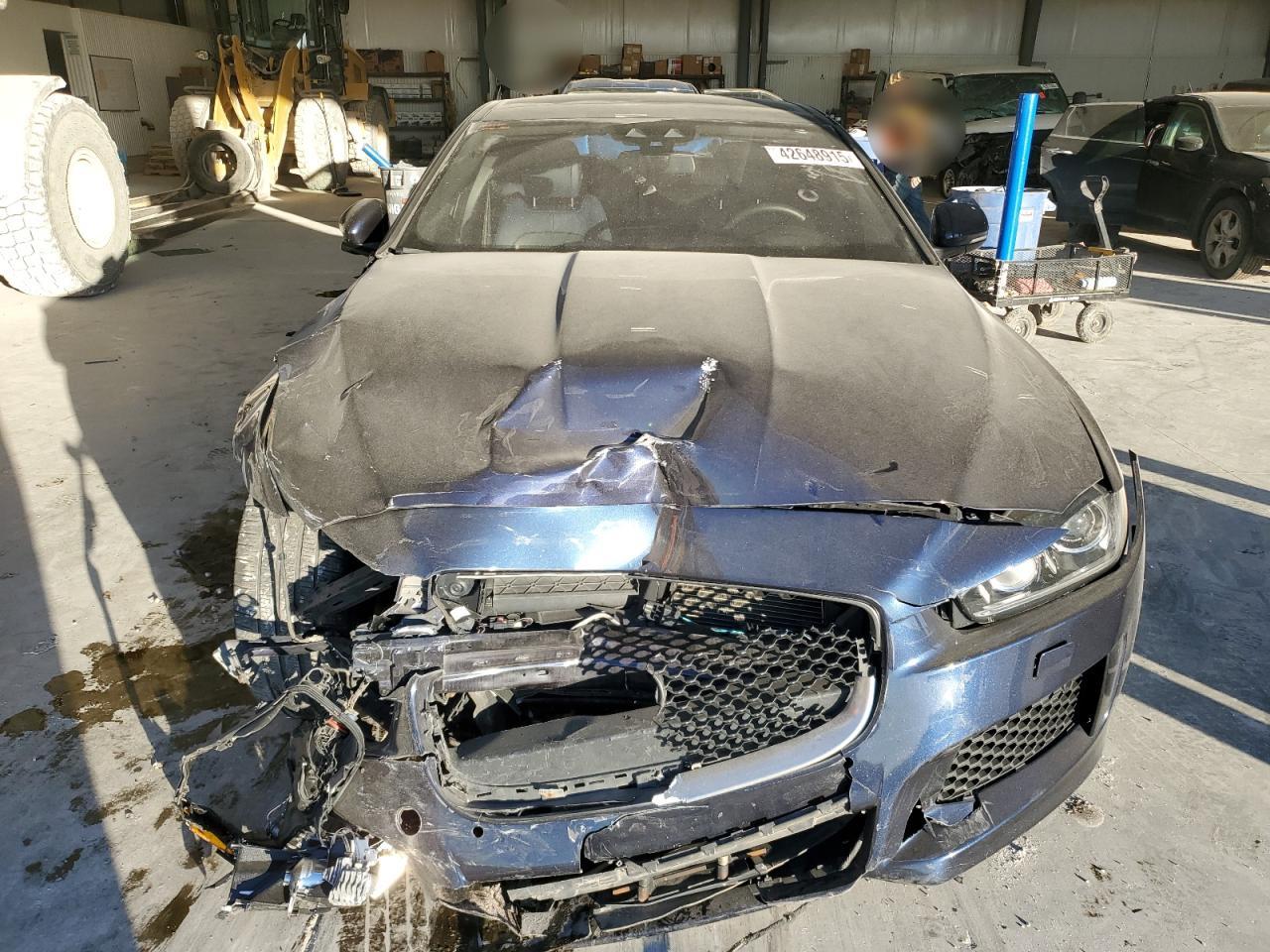 2018 Jaguar XE VIN SAJAM4FV2JCP36202 Copart auction photo, front end damage thumbnail 5