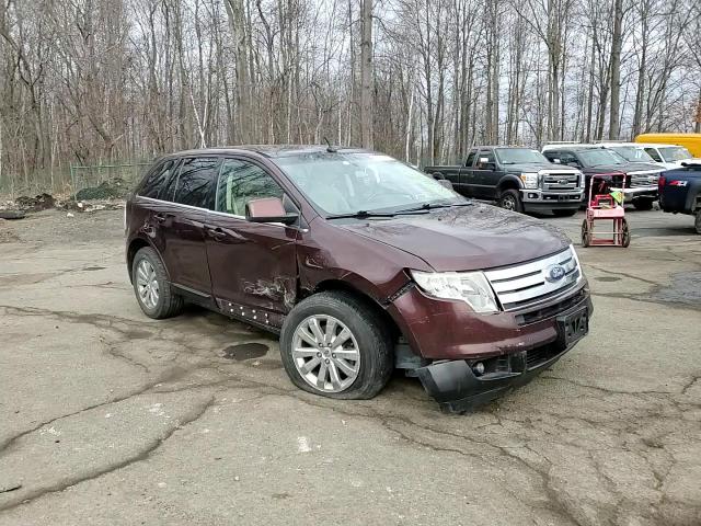 2009 Ford Edge VIN 2FMDK49C59BA67152 Copart auction photo, front end / side damage thumbnail 12
