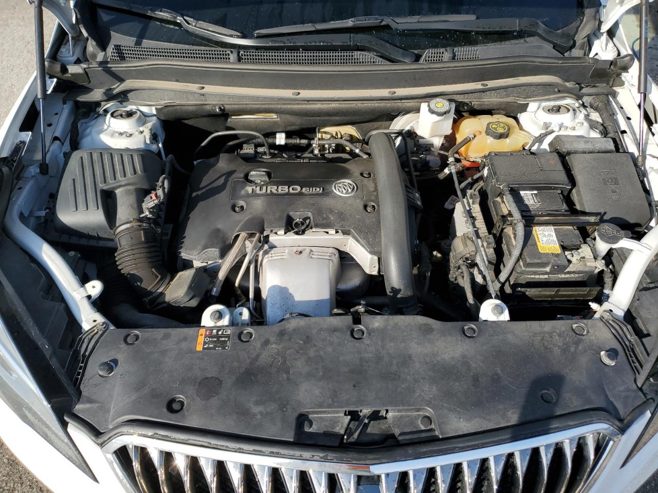 2017 Buick Envision VIN LRBFXESX5HD166210 Copart auction photo, side damage thumbnail 12