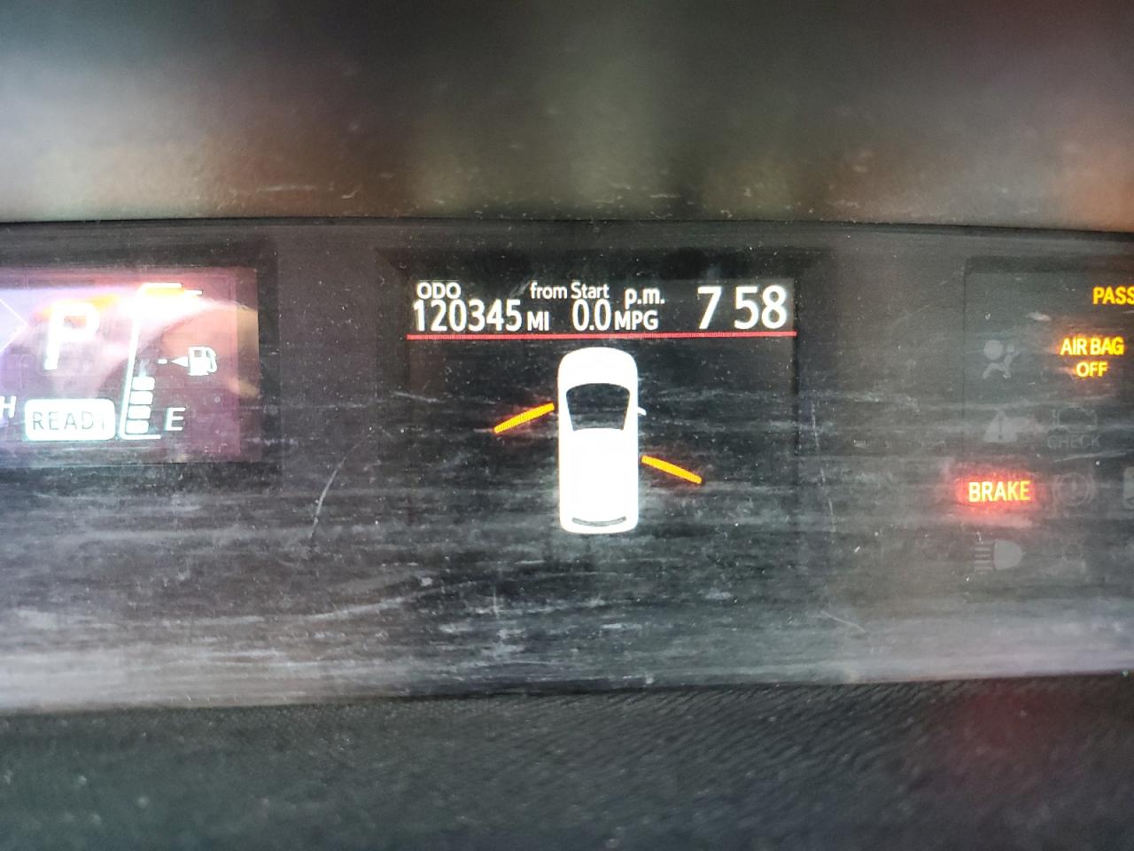 2014 Toyota Prius VIN JTDKDTB37E1071770 Copart auction photo, front end / side damage thumbnail 9