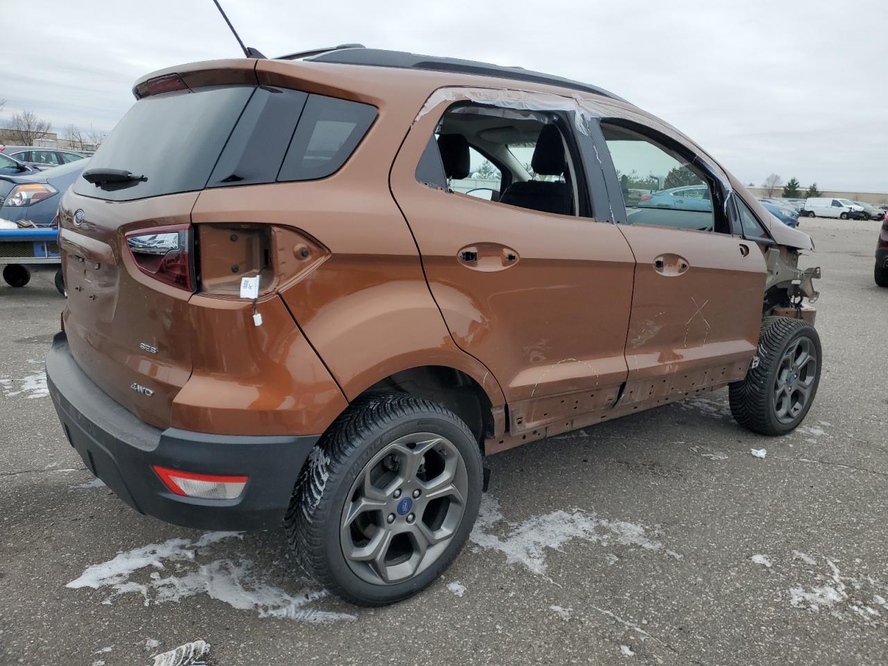 2018 Ford EcoSport VIN MAJ6P1CL2JC247785 Copart auction photo, front end damage thumbnail 3