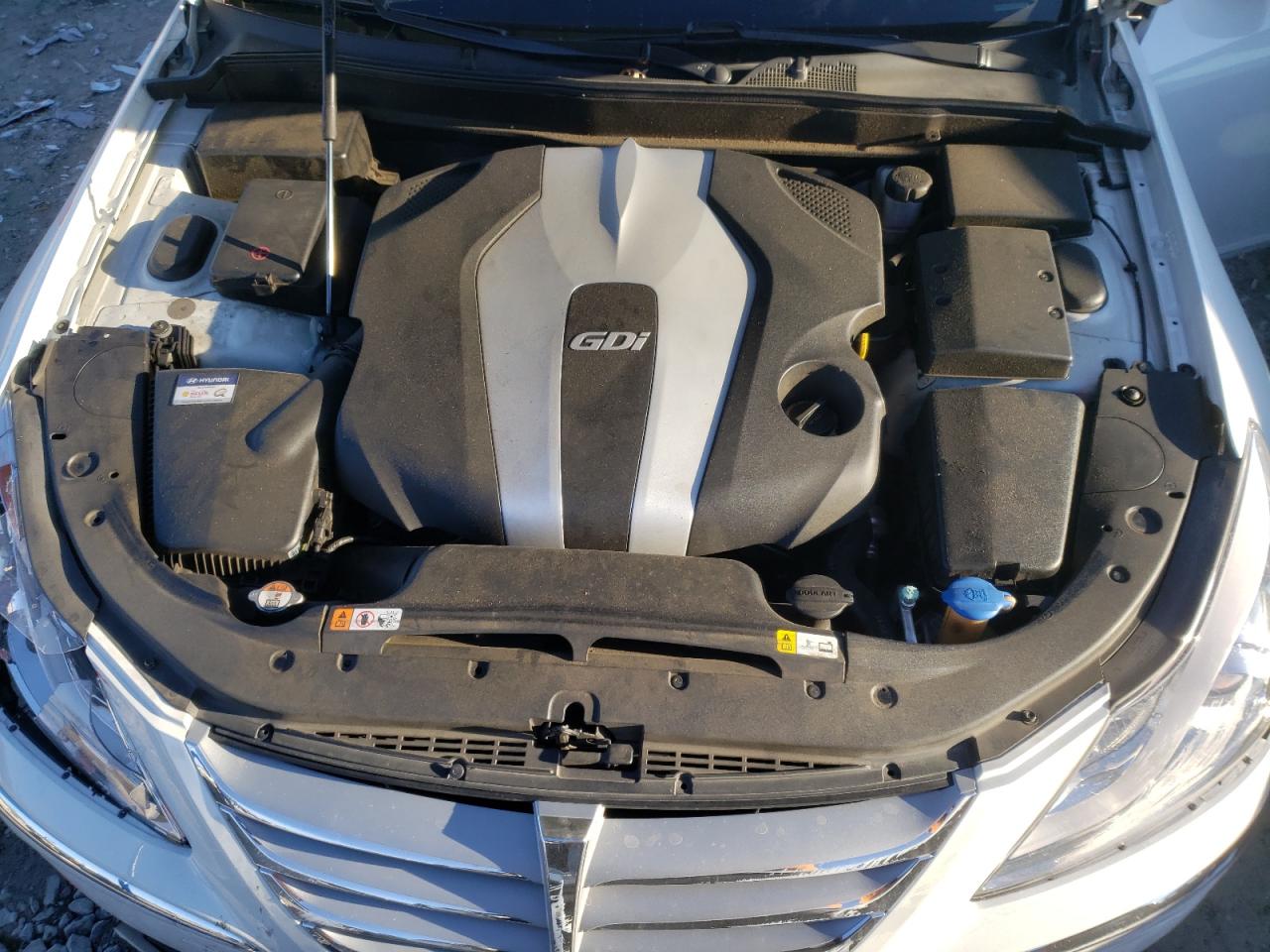 2013 Hyundai Genesis VIN KMHGC4DD3DU224500 Copart auction photo, front end / side damage thumbnail 11