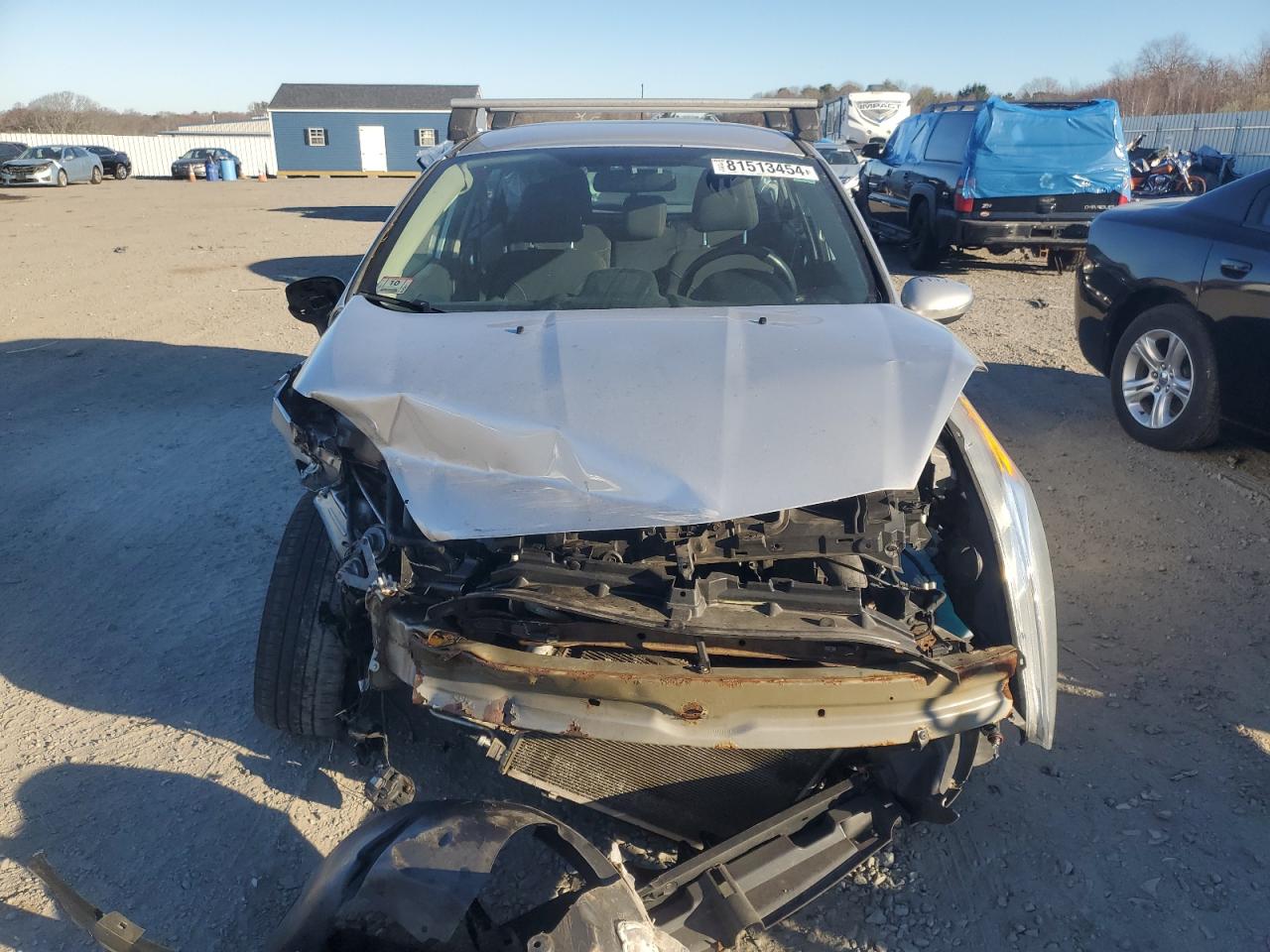 2015 Ford Fiesta VIN 3FADP4EJ9FM210484 Copart auction photo, front end / minor dent/scratches damage thumbnail 5