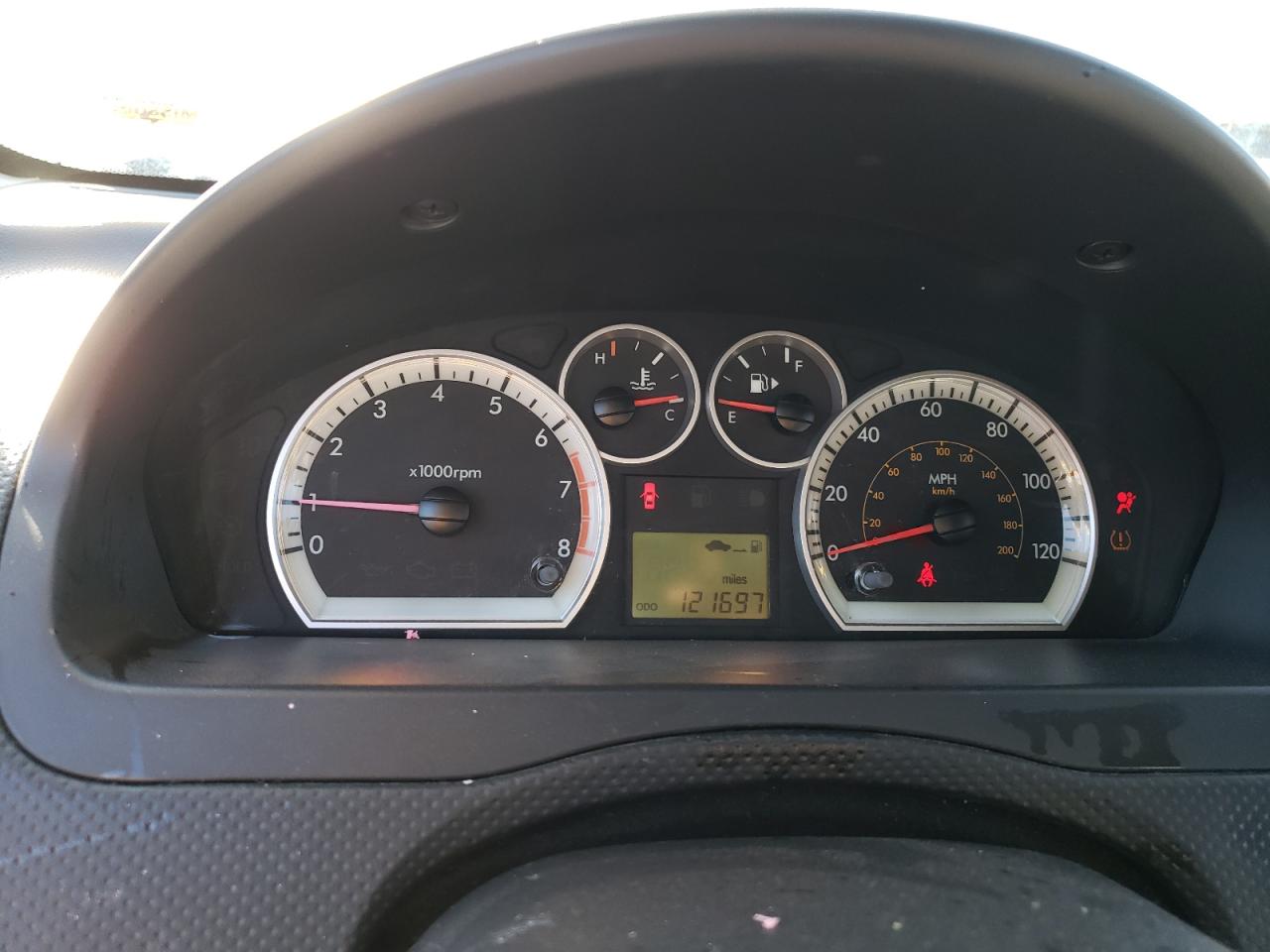 2009 Chevrolet Aveo VIN KL1TG66E99B364313 Copart auction photo, rear end / hail damage thumbnail 9