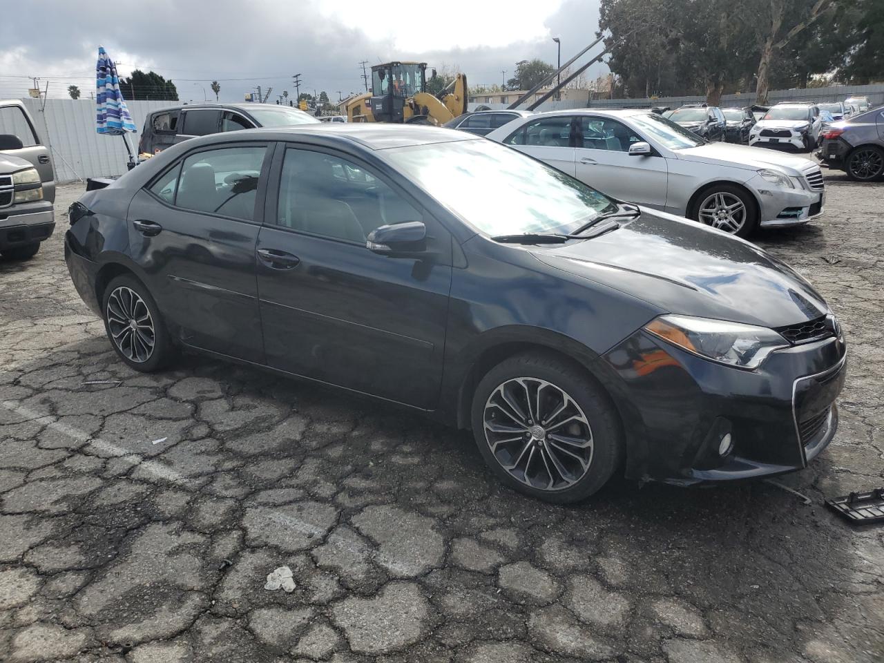 2016 Toyota Corolla VIN 2T1BURHE1GC733594 Copart auction photo, rear end damage thumbnail 4